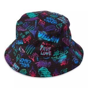 🎉HP🎉 Disney Parks Villains Graffiti Themed Bucket Hat